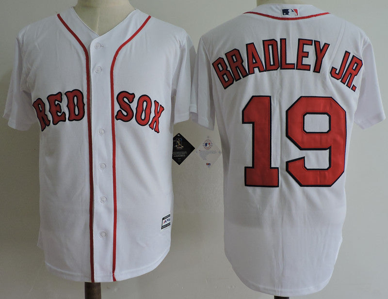 Jackie Bradley Jr Boston Red Sox white jersey