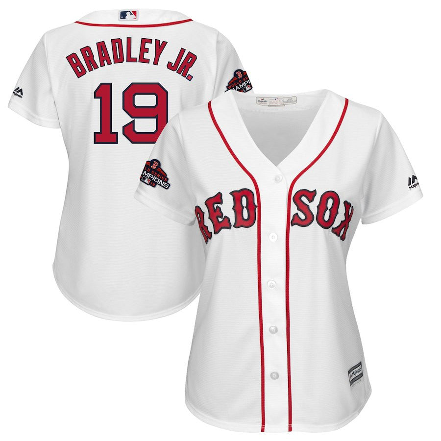 Jackie Bradley Jr Boston Red Sox white jersey