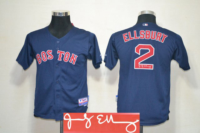 Ellsbury Boston Red Sox blue jersey