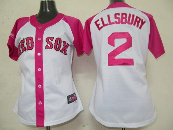 Ellsbury Boston Red Sox pink Fashion jersey