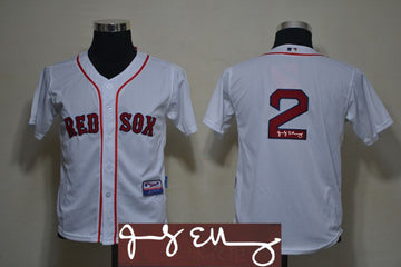 Ellsbury Boston Red Sox white jersey
