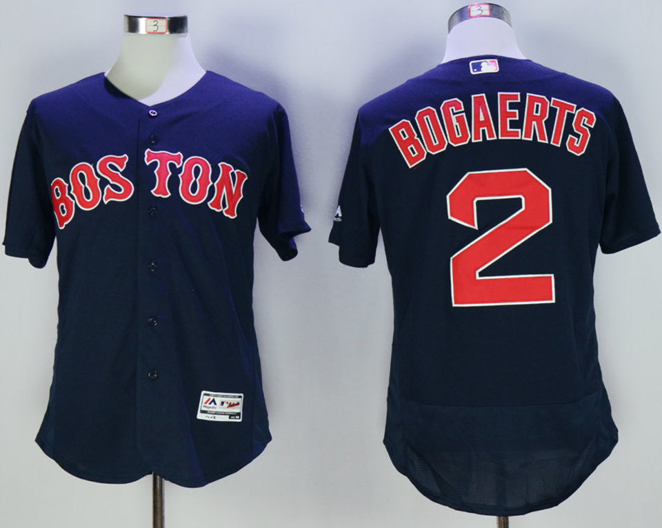 Xander Bogaerts Boston Red Sox navy jersey