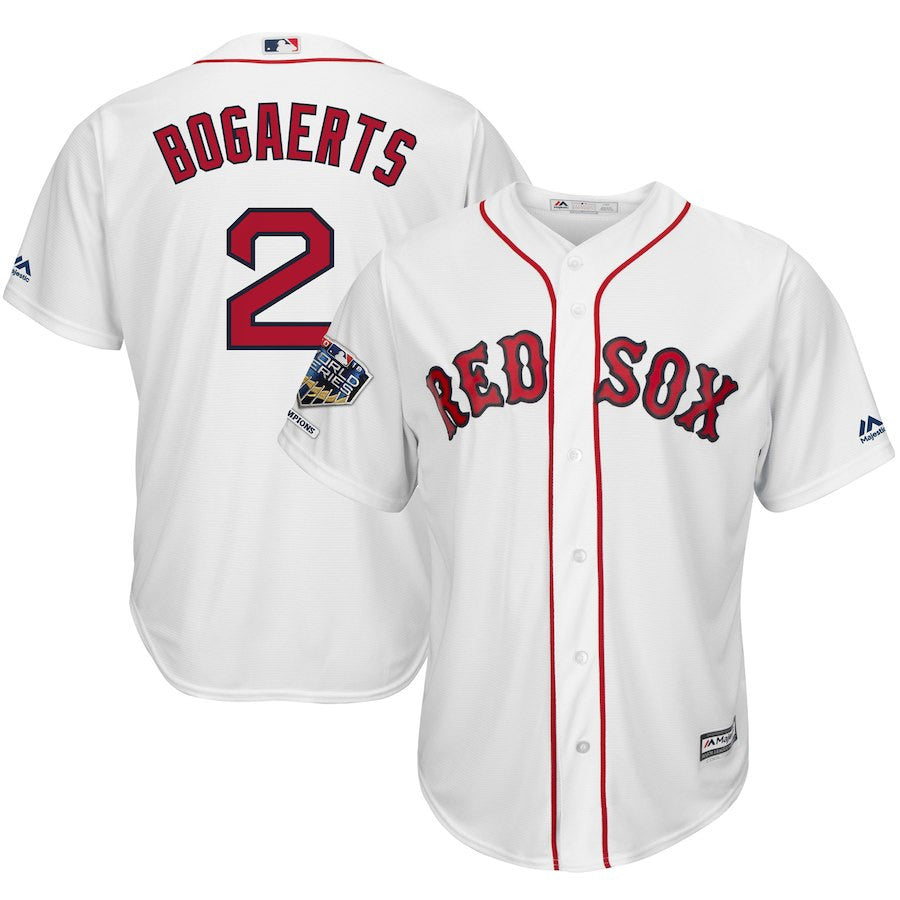 Xander Bogaerts Boston Red Sox white Home jersey