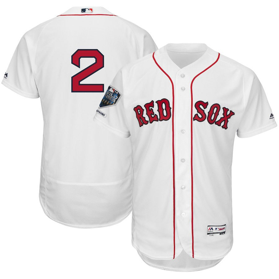Xander Bogaerts Boston Red Sox white Home jersey
