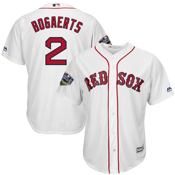 Xander Bogaerts Boston Red Sox white jersey