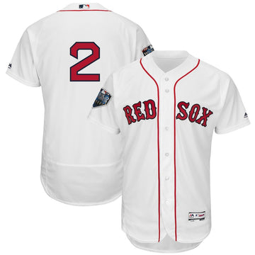 Xander Bogaerts Boston Red Sox white jersey