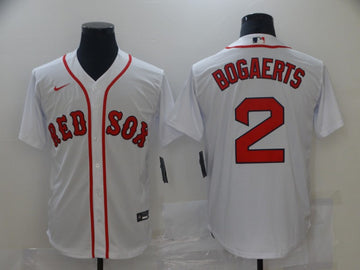 Xander Bogaerts Boston Red Sox white jersey