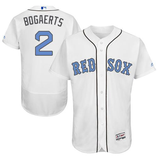 Xander Bogaerts Boston Red Sox white Authentic jersey