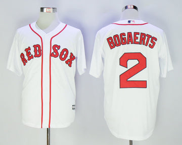 Xander Bogaerts Boston Red Sox white jersey