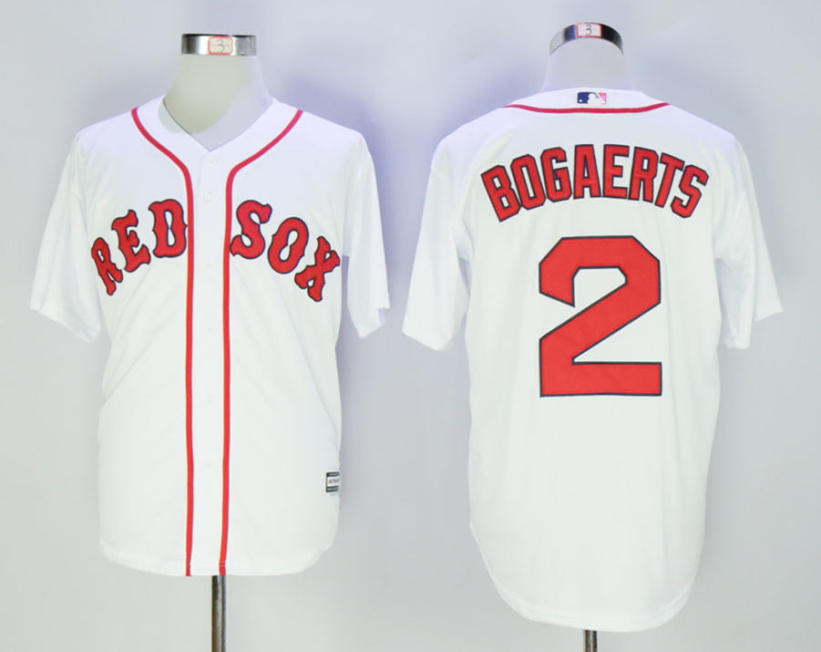 Xander Bogaerts Boston Red Sox white jersey