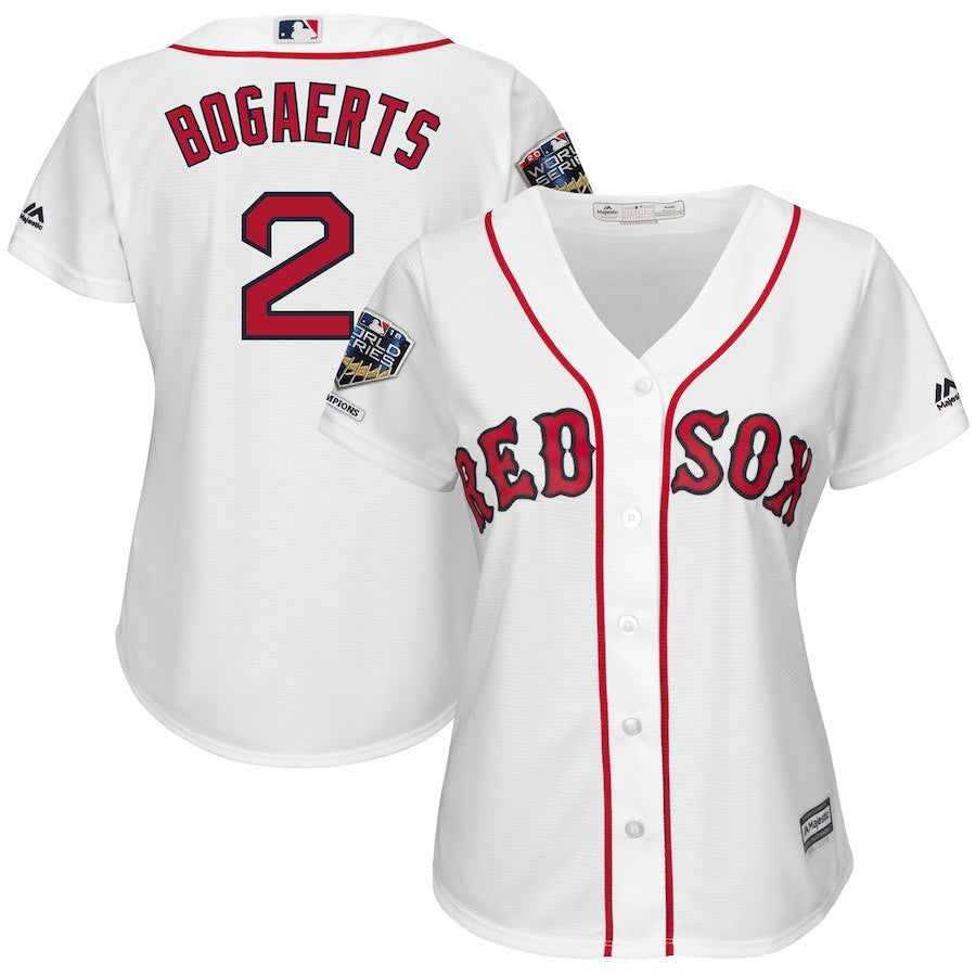 Xander Bogaerts Boston Red Sox white Home jersey