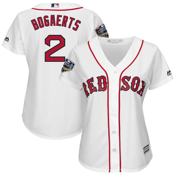 Xander Bogaerts Boston Red Sox white jersey
