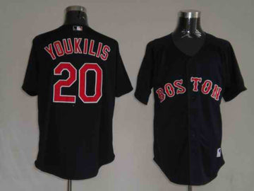 Youkilis Boston Red Sox black jersey