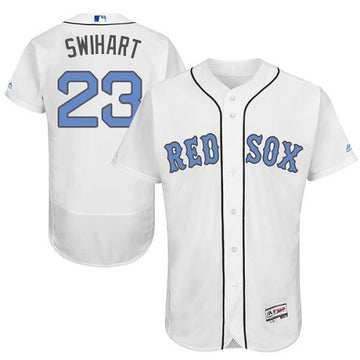 Blake Swihart Boston Red Sox white jersey
