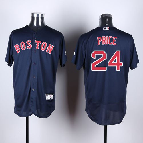 David Price Boston Red Sox navy Authentic jersey