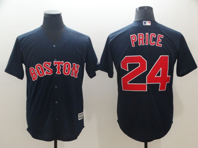 David Price Boston Red Sox navy jersey