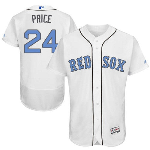 David Price Boston Red Sox white jersey