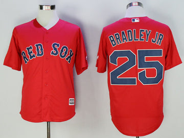 Jackie Bradley Jr Boston Red Sox red jersey