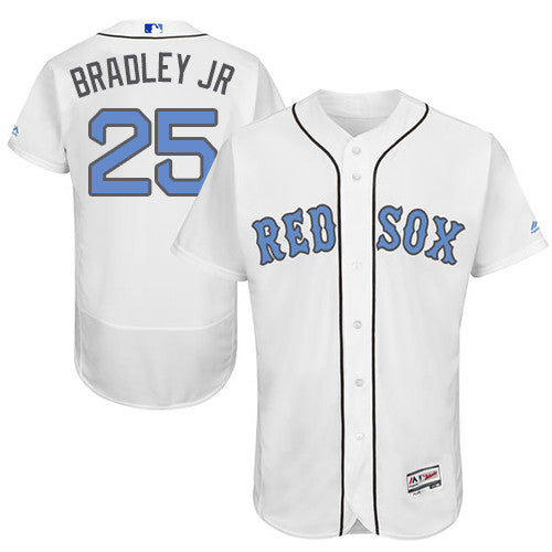 Jackie Bradley Jr Boston Red Sox white jersey