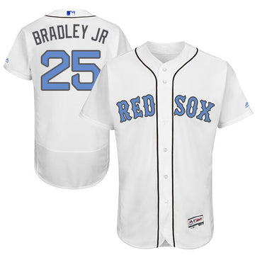 Jackie Bradley Jr Boston Red Sox white jersey