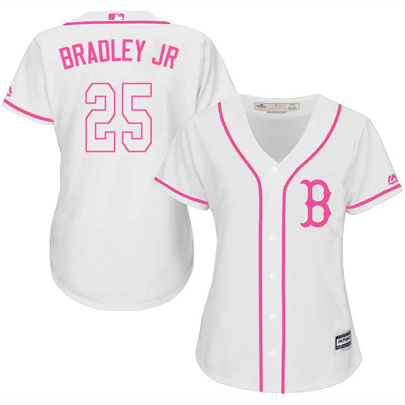 Jackie Bradley Jr Boston Red Sox white jersey