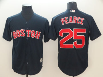 Steve Pearce Boston Red Sox navy jersey
