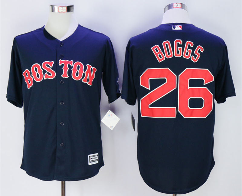 Wade Boggs Boston Red Sox blue jersey
