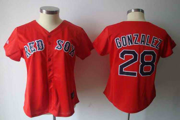 Gonzalez Boston Red Sox red jersey
