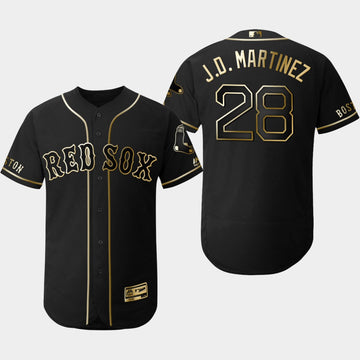 J.D. Martinez Boston Red Sox black jersey