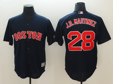 J.D. Martinez Boston Red Sox navy jersey