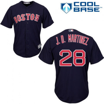 J.D. Martinez Boston Red Sox navy jersey