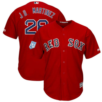 J.D. Martinez Boston Red Sox red jersey