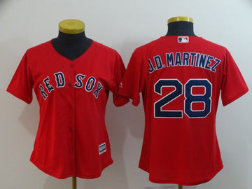J.D. Martinez Boston Red Sox red jersey