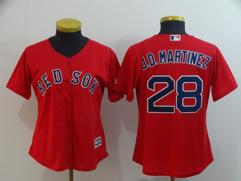 J.D. Martinez Boston Red Sox red jersey