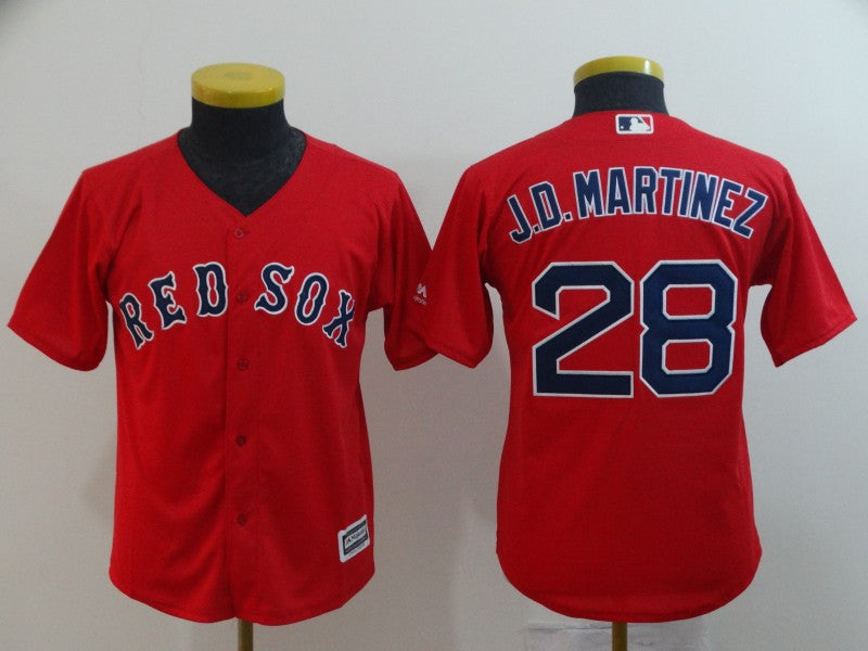J.D. Martinez Boston Red Sox red jersey