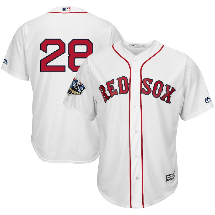 J.D. Martinez Boston Red Sox white jersey