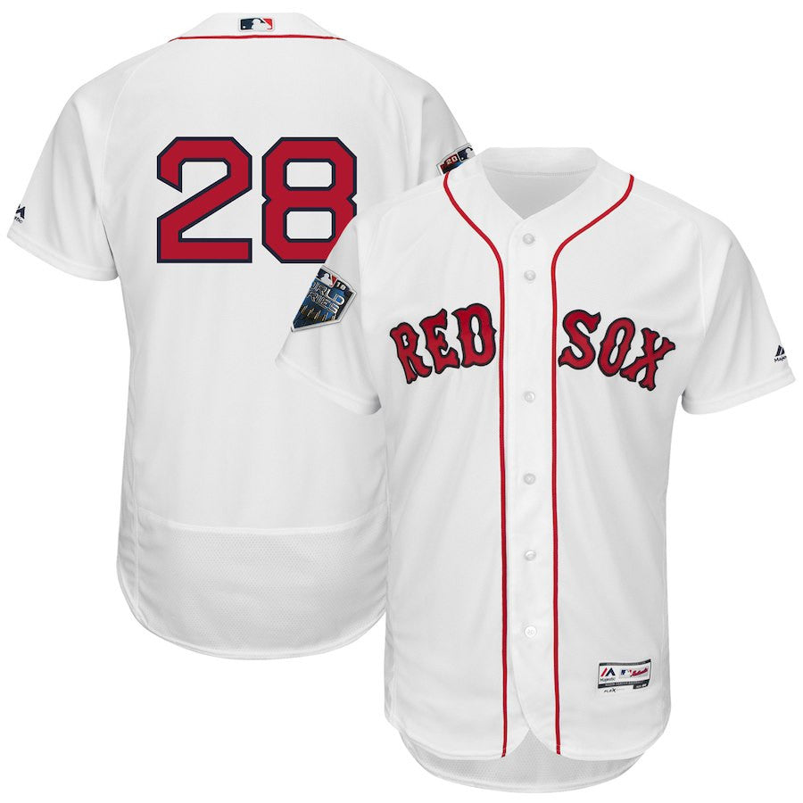 J.D. Martinez Boston Red Sox white jersey