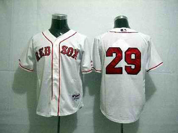 Smoltz Boston Red Sox white jersey