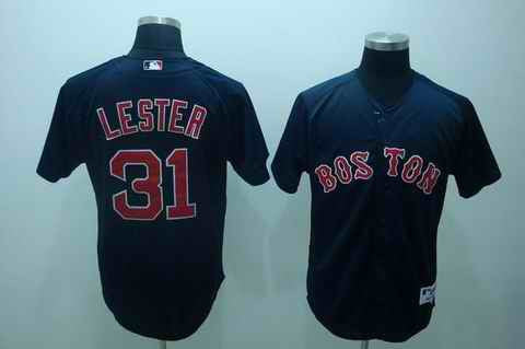 Lester Boston Red Sox blue jersey