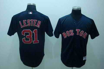 Lester Boston Red Sox blue jersey