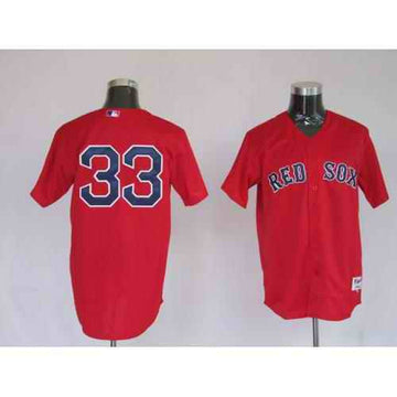 Jason Varitek Boston Red Sox red jersey
