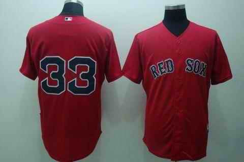 Varitek Boston Red Sox red jersey