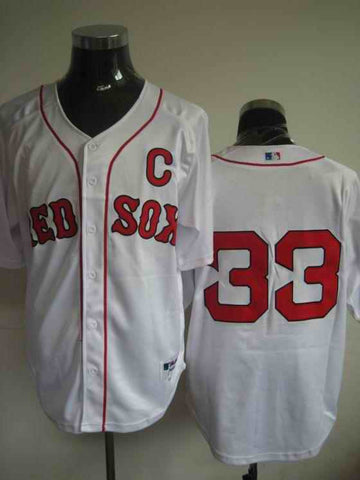 Varitek Boston Red Sox white jersey