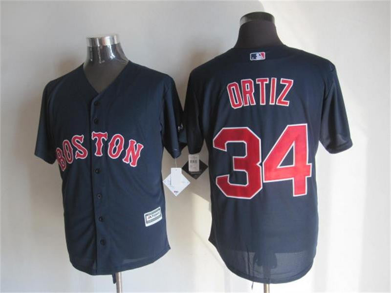 David Ortiz Boston Red Sox blue jersey