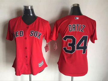 David Ortiz Boston Red Sox red jersey