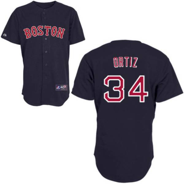David Ortiz Boston Red Sox blue jersey