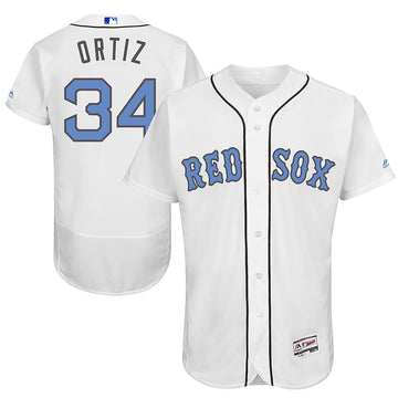 David Ortiz Boston Red Sox white jersey