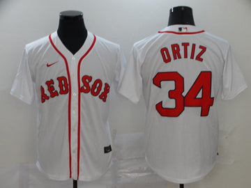 David Ortiz Boston Red Sox white jersey