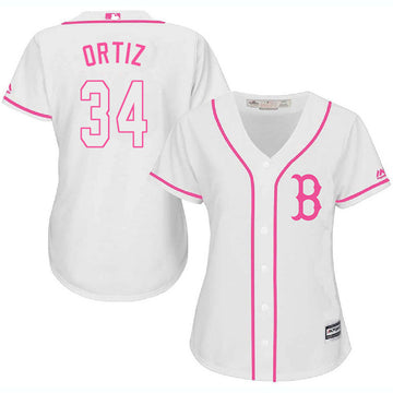 David Ortiz Boston Red Sox white jersey