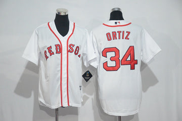 David Ortiz Boston Red Sox white jersey